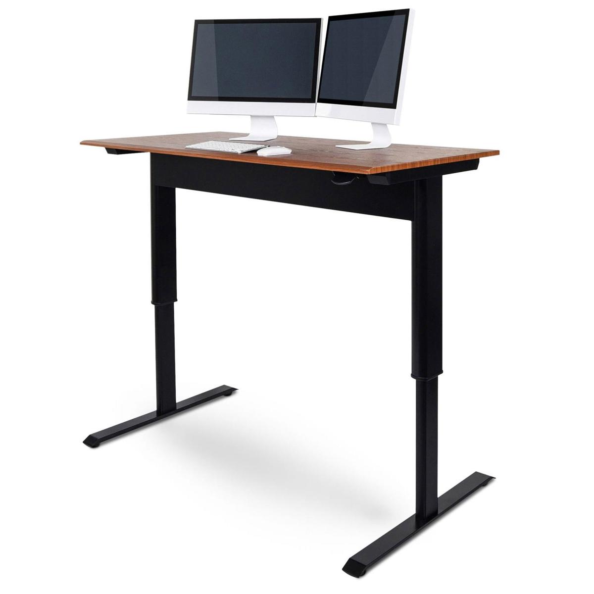 Image of Luxor 48&quot; Pneumatic Adjustable Height Standing Desk