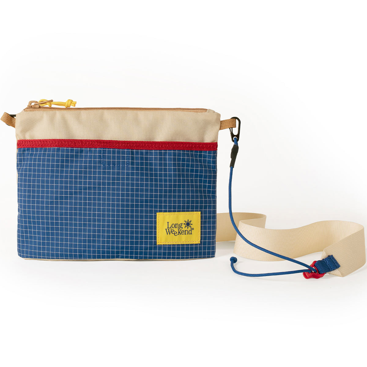 

The Long Weekend Sedona Sacoche 1.5L Crossbody Bag Creme-Multi