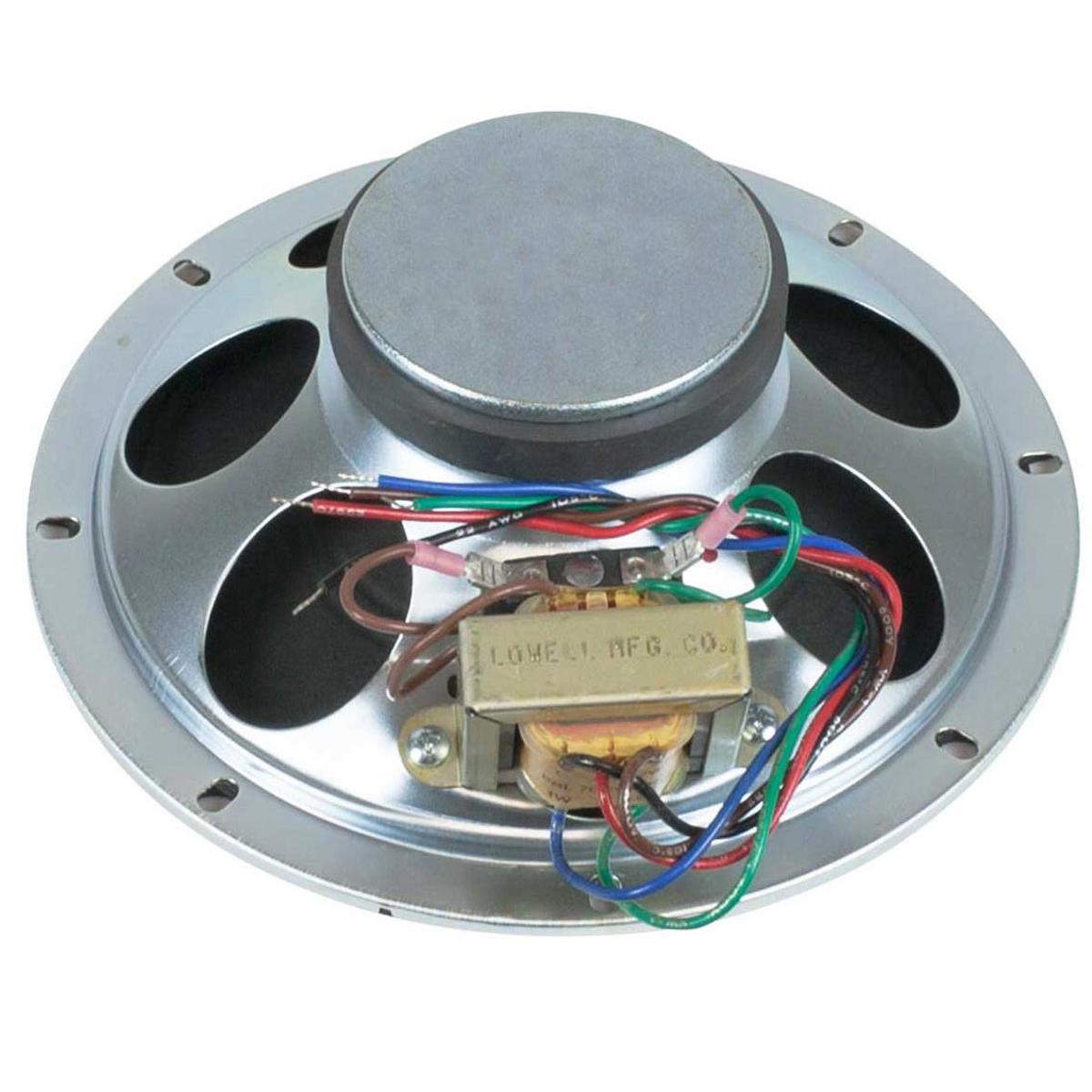 

Lowell Manufacturing 810-T470 8" 15W Dual Cone Driver with 4W 70V Transformer