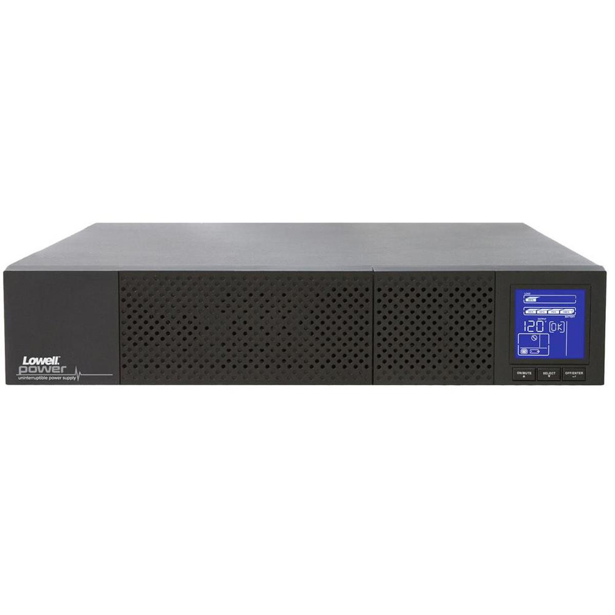 

Lowell Manufacturing UPS9-1500 1350W 2U True Online UPS