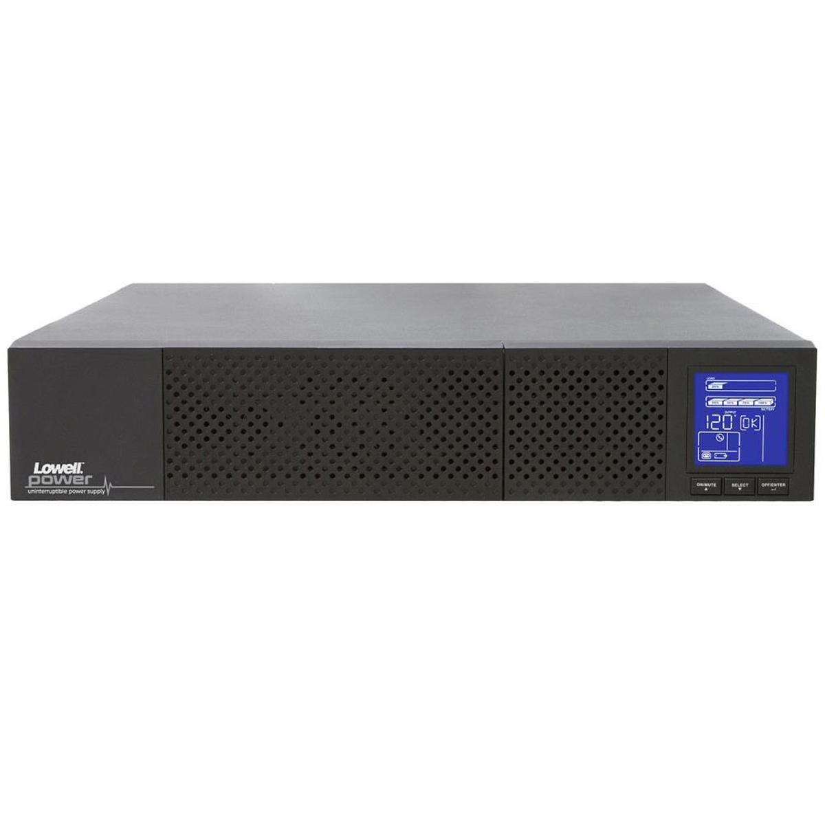 

Lowell Manufacturing UPS9-2000 1800W 2U True Online UPS