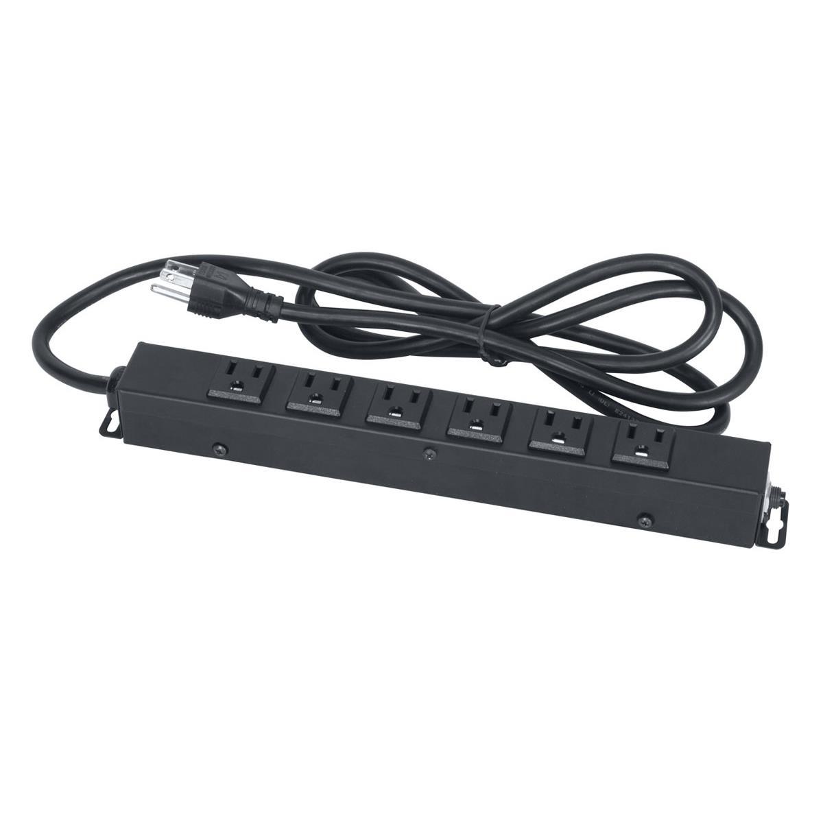 Image of Lowell Manufacturing ACS-1506-WW 15A Power Strip
