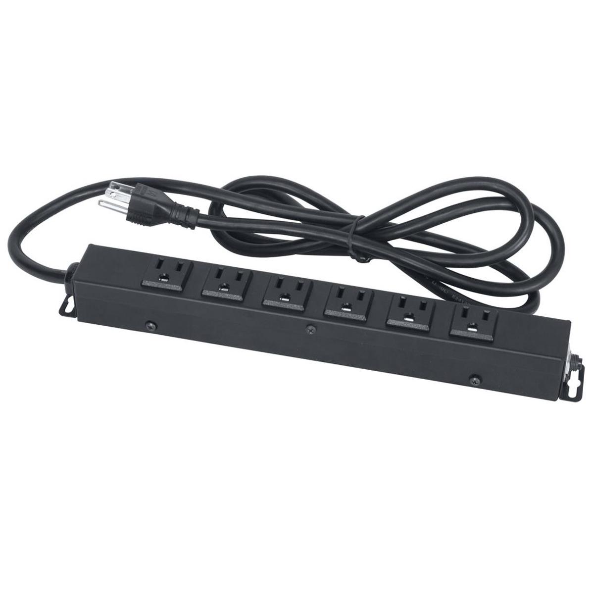 Image of Lowell Manufacturing ACS-1506-WW 15A Power Strip