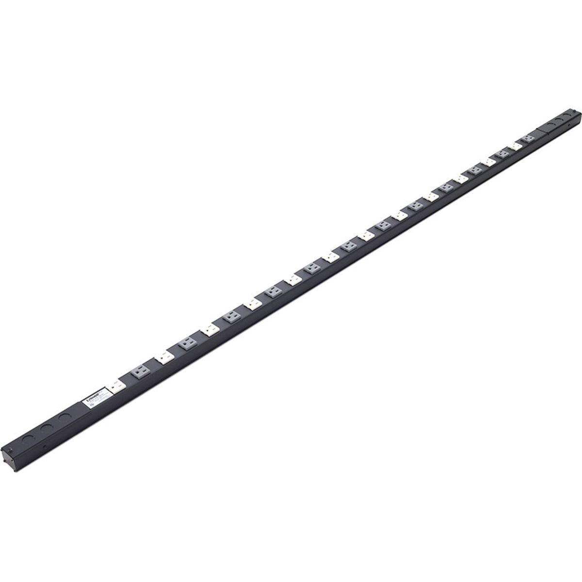 

Lowell Manufacturing ACS-1524-2C 15A 2-Circuit Power Strip, 24 Outlets,Hardwired
