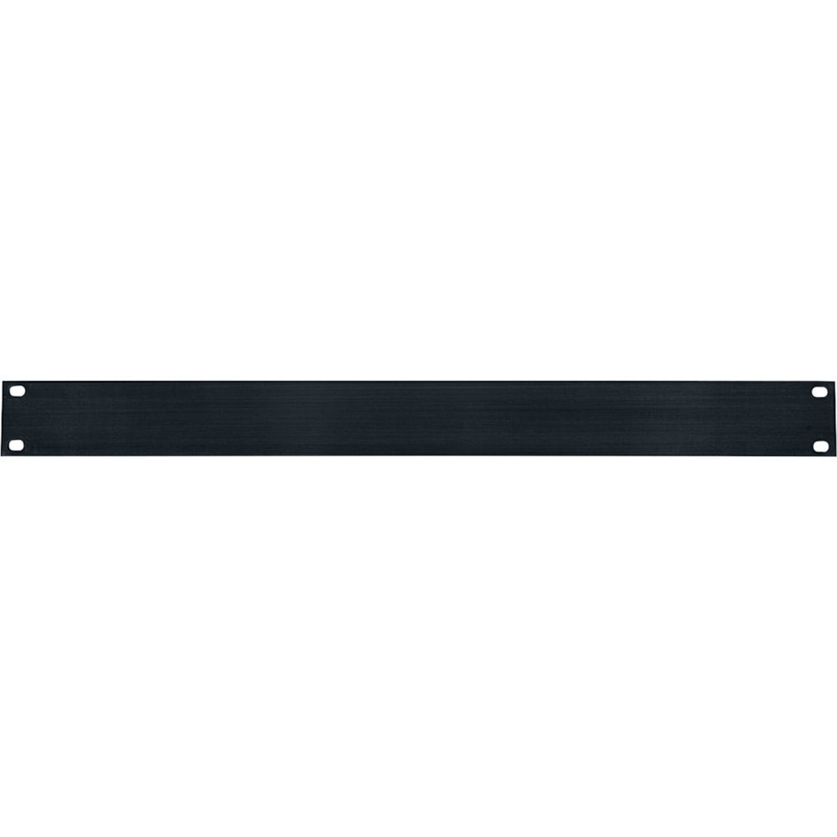 

Lowell Manufacturing AFPB-1 1U 1/8" Aluminum Flat Panel, Brushed Black Anodized