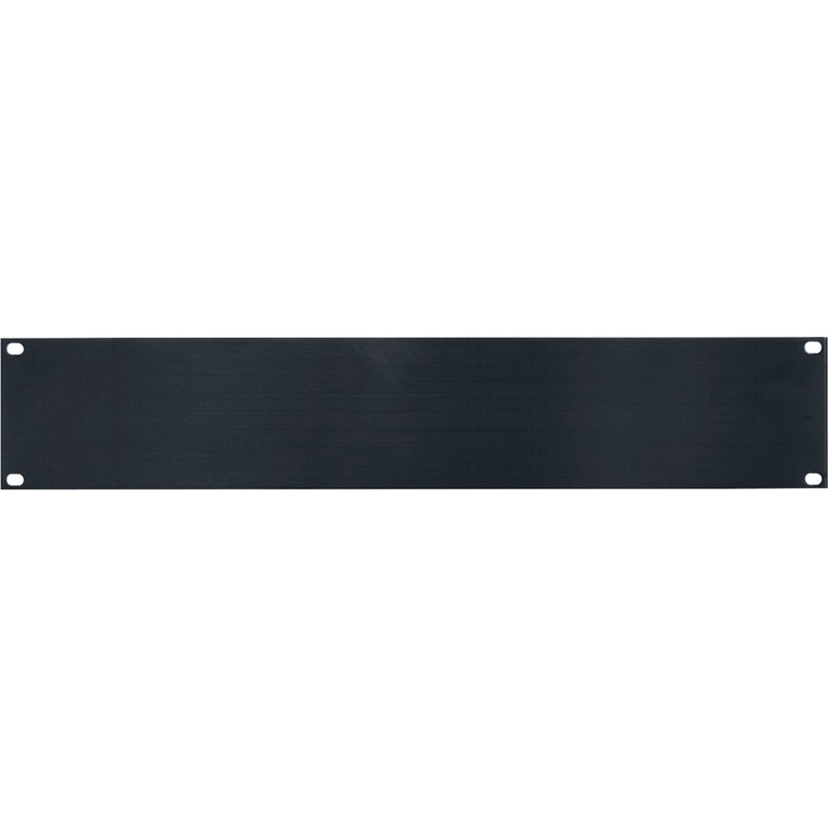 

Lowell Manufacturing AFPB-2 2U 1/8" Aluminum Flat Panel, Brushed Black Anodized