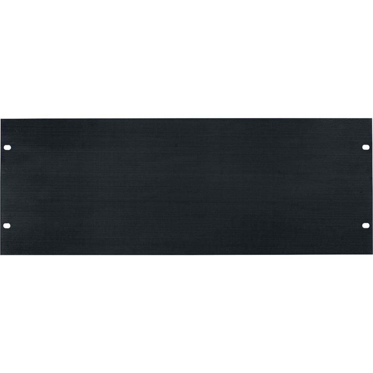 

Lowell Manufacturing AFPB-4 4U 1/8" Aluminum Flat Panel, Brushed Black Anodized