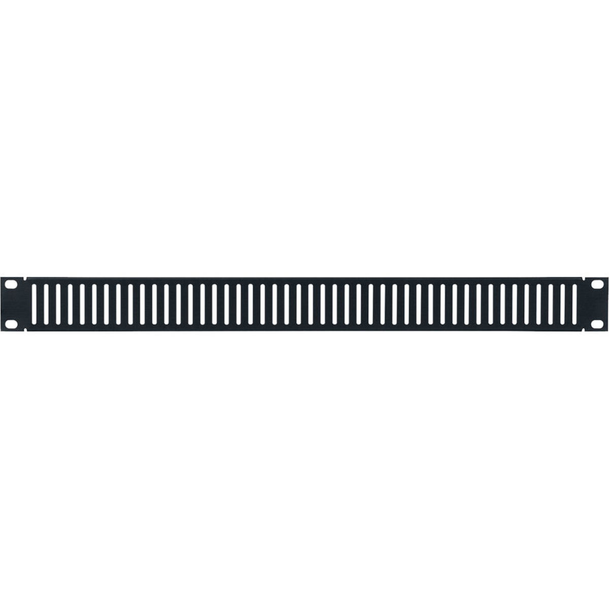 

Lowell Manufacturing AVPB-1 1U Aluminum Panel, Slotted Vent/Flange,Brushed Black