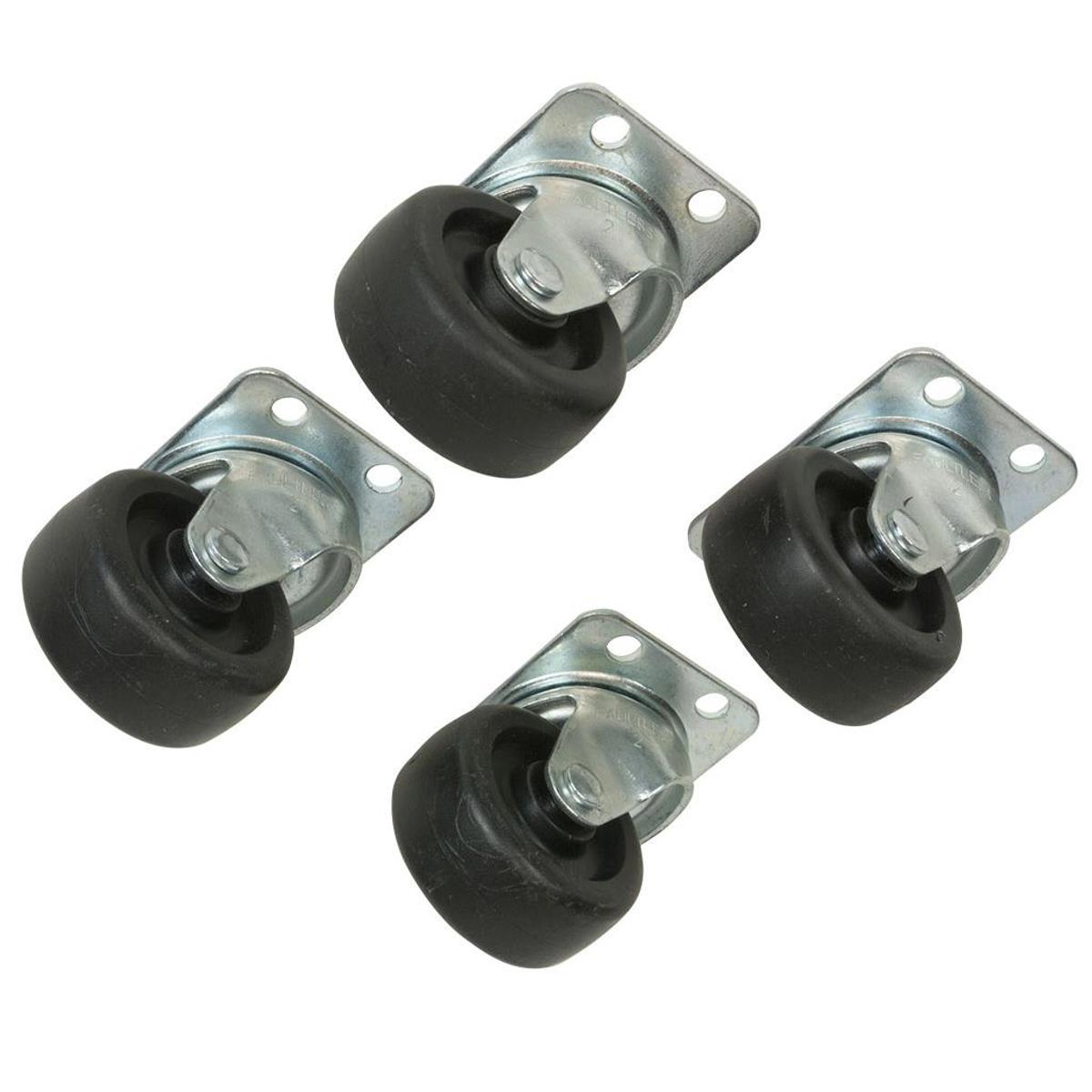 

Lowell Manufacturing C2S Swivel Casters, 500 Lbs Capacity, Set of 4