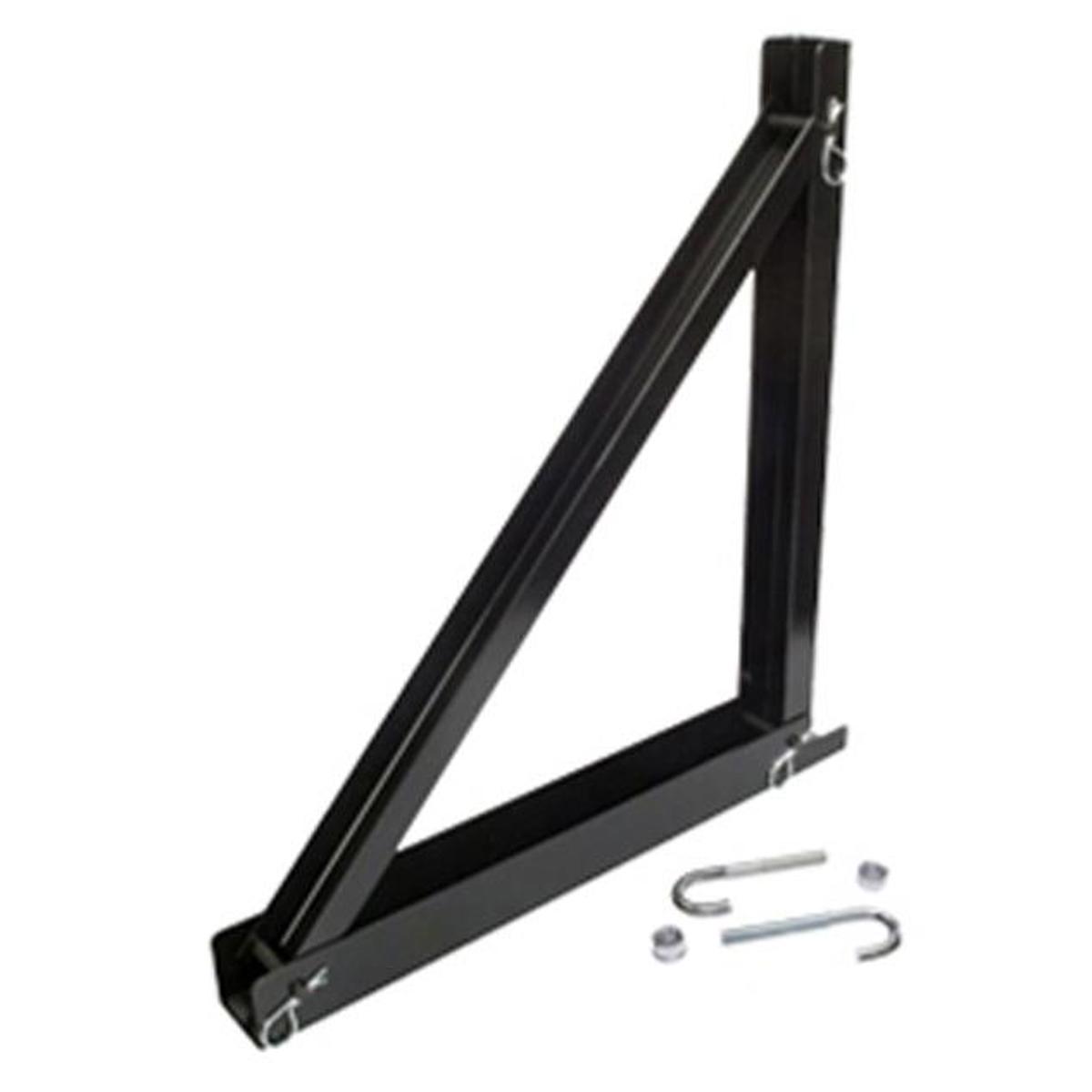 

Lowell Manufacturing CLA-12WT 12" Steel Wall Triangle Bracket, Black