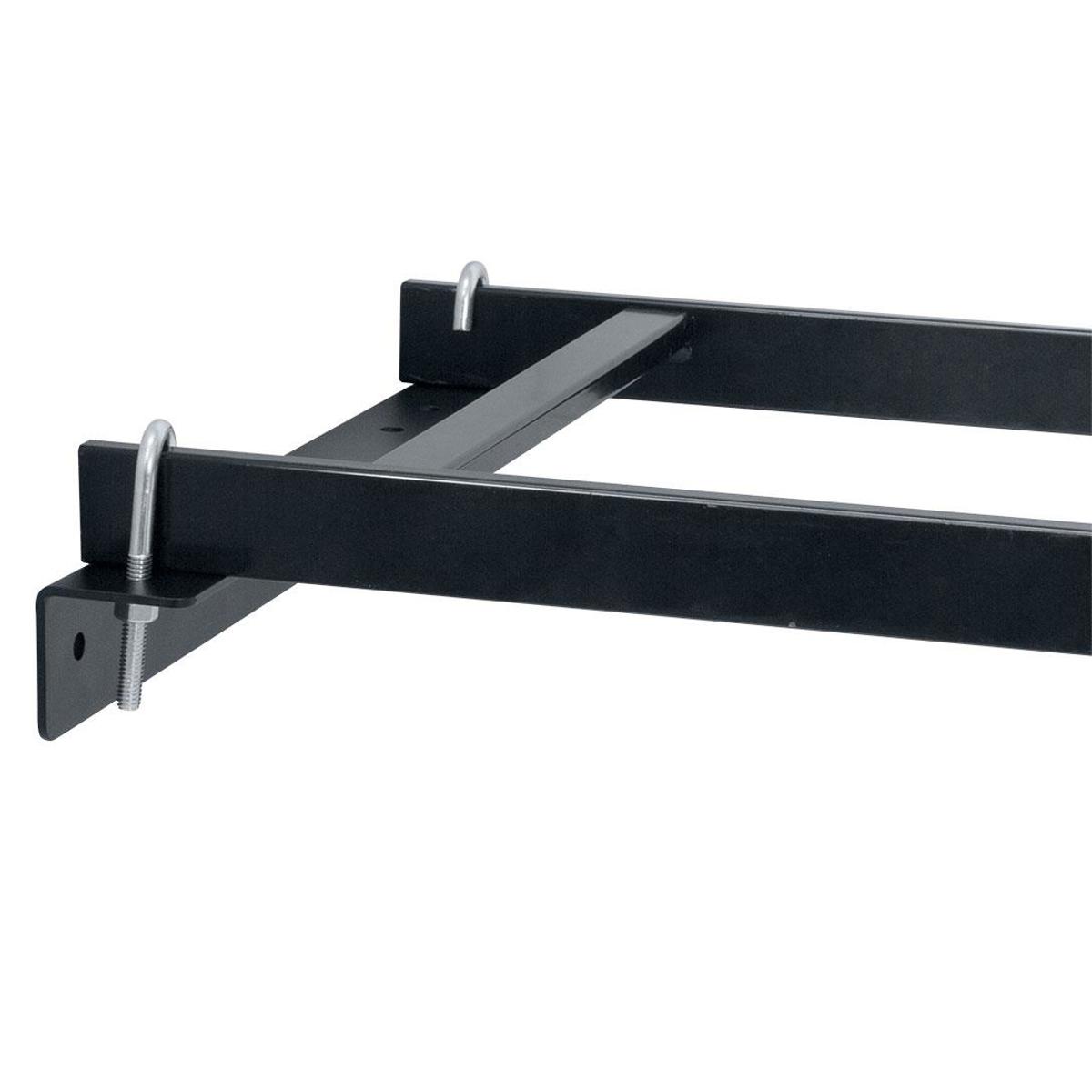 

Lowell Manufacturing CLA-18WA 18" Steel Wall Angle Bracket, Black