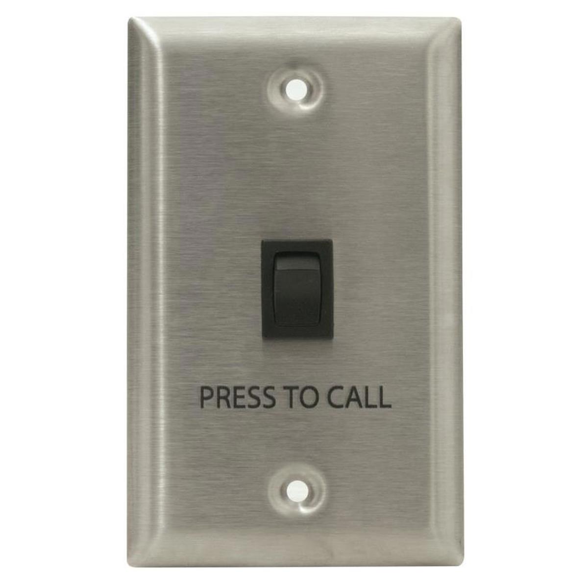 

Lowell Manufacturing CS10 Switch, 1-Gang Wall Plate, Stainless Steel