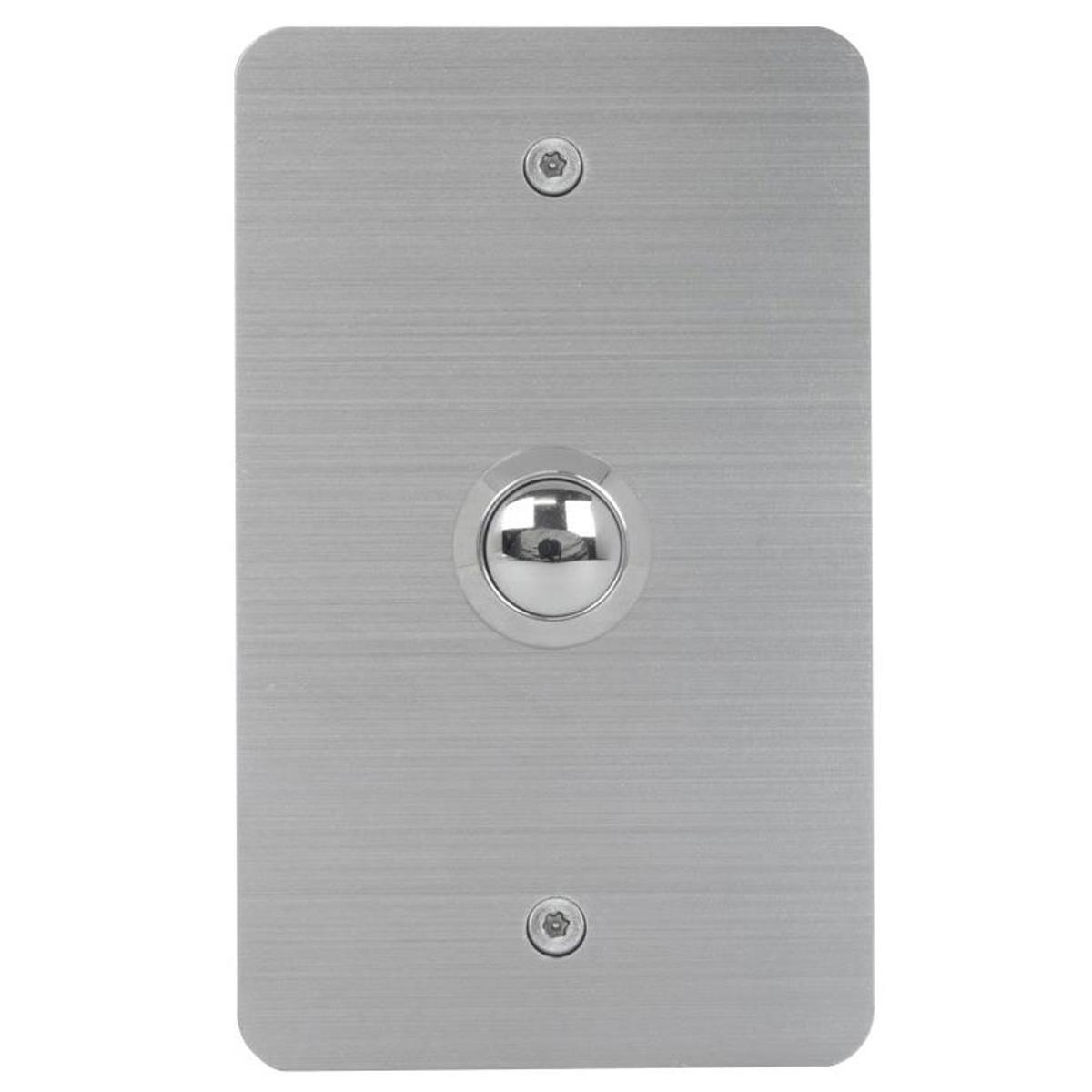 

Lowell Manufacturing CSV 1-Gang Vandal-Resistant Call Switch, Silver Button