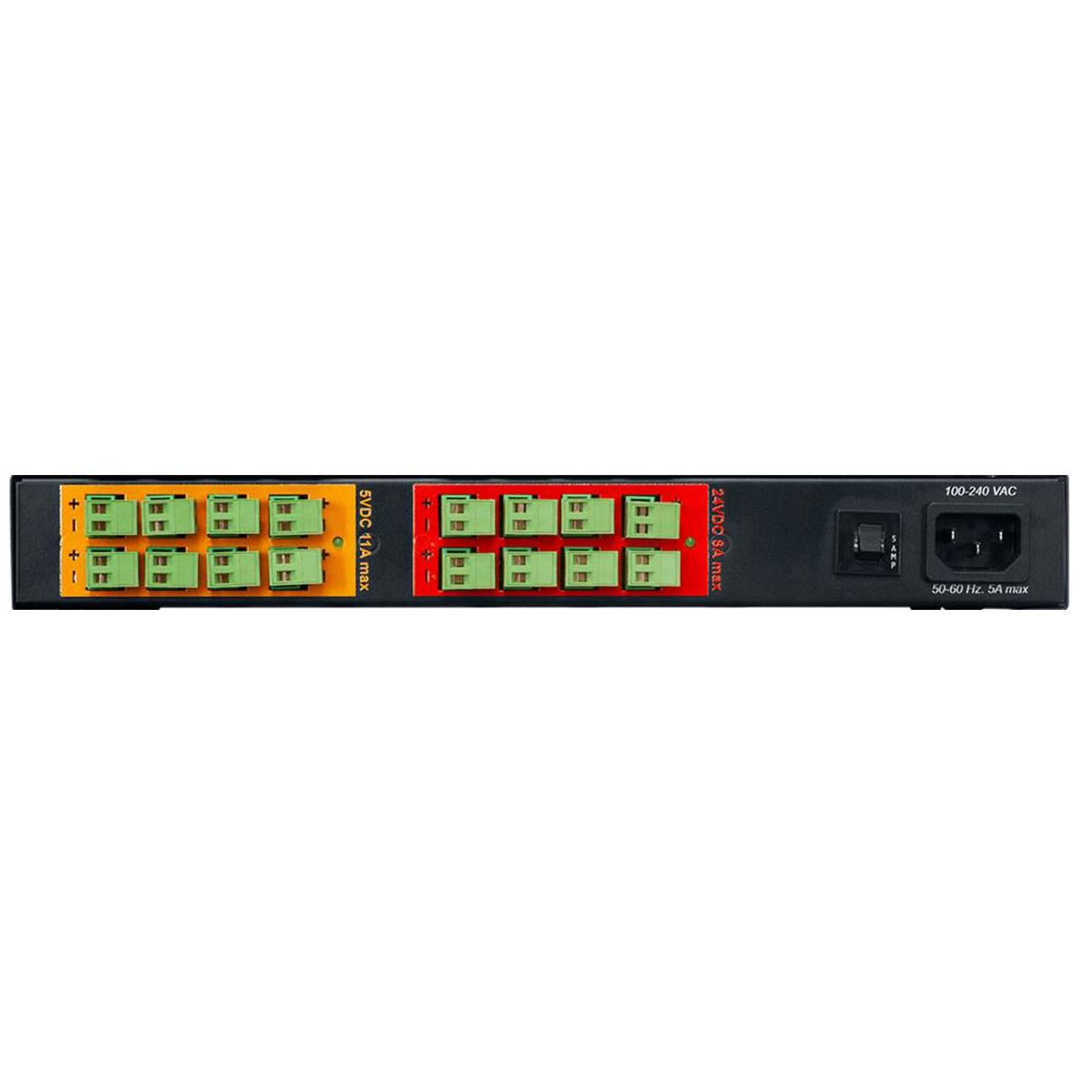 

Lowell Manufacturing DCP-524 Multi-Output Power Supply, 5VDC + 24VDC