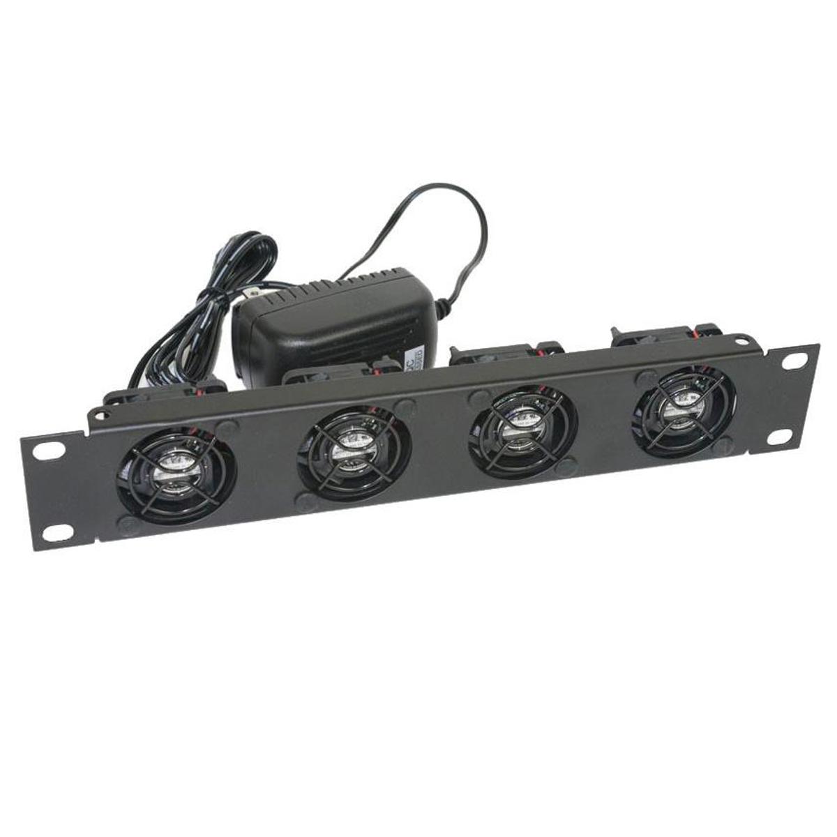 

Lowell Manufacturing FDC4-1HR Panel, 4 Fans & Guards, 6' Cord & 4 Adapters