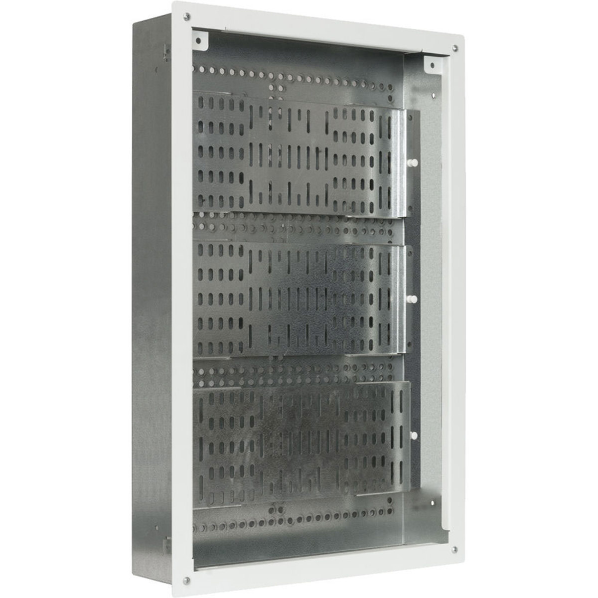 

Lowell Manufacturing IWB-2214 In-Wall Box with Trim Plate, 22.25 x 14.25", White