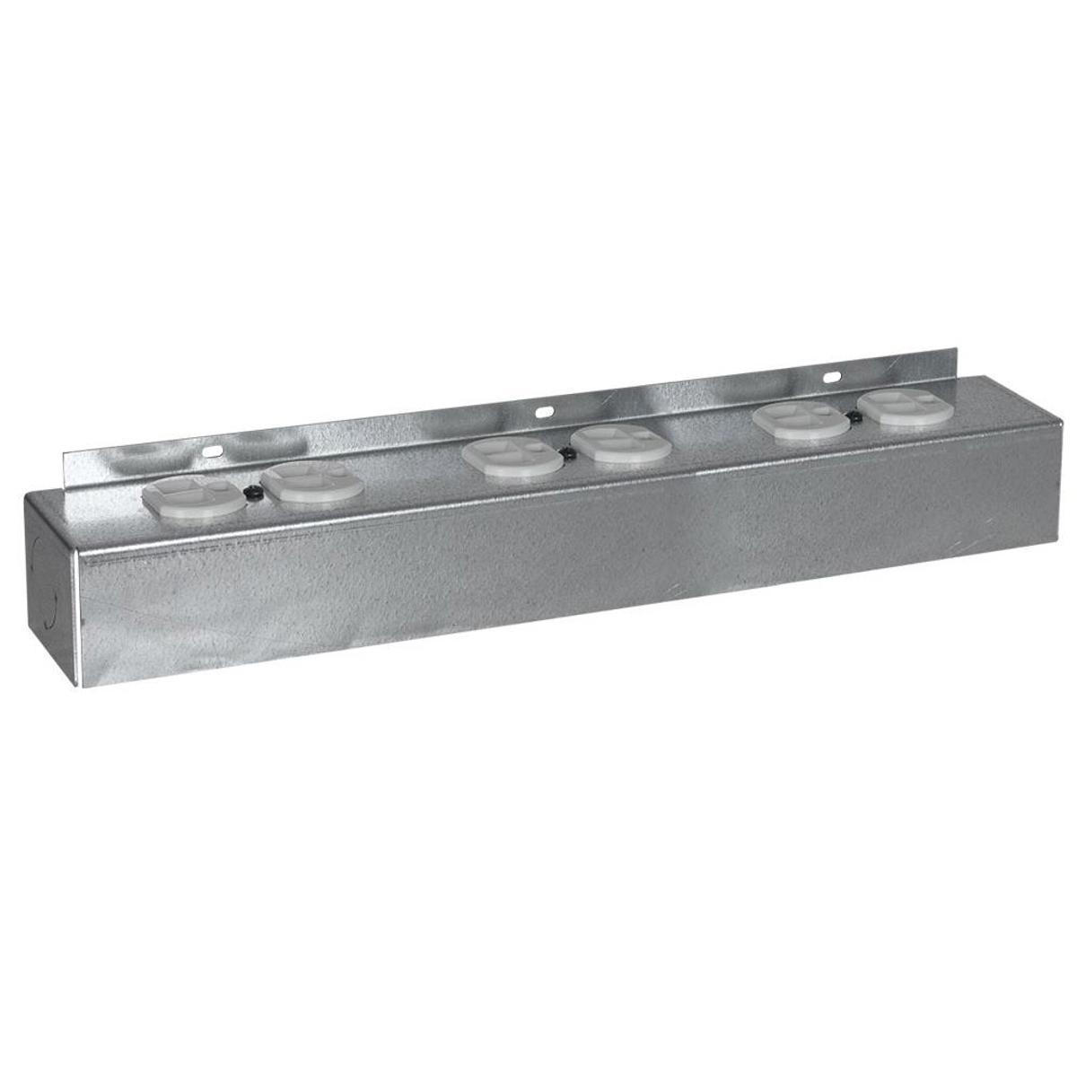 

Lowell Manufacturing IWB-PB3 Power Bracket, 3x NEMA 15A Duplex Outlets