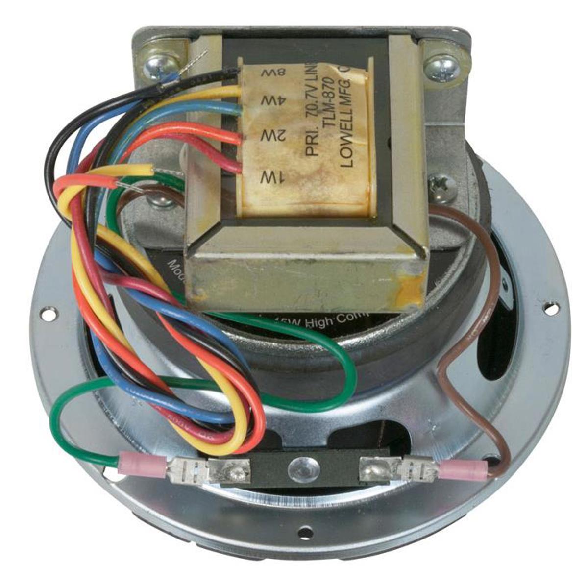 

Lowell Manufacturing JR410-T870 4" 15W Cone Driver, 70V Transformer for Speaker