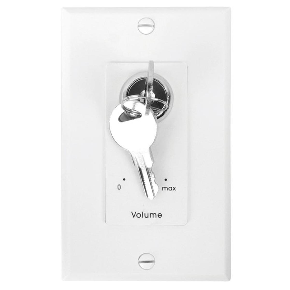 

Lowell Manufacturing KL100 100W 3dB Attenuator, Decorator 1-Gang/Keylock, White