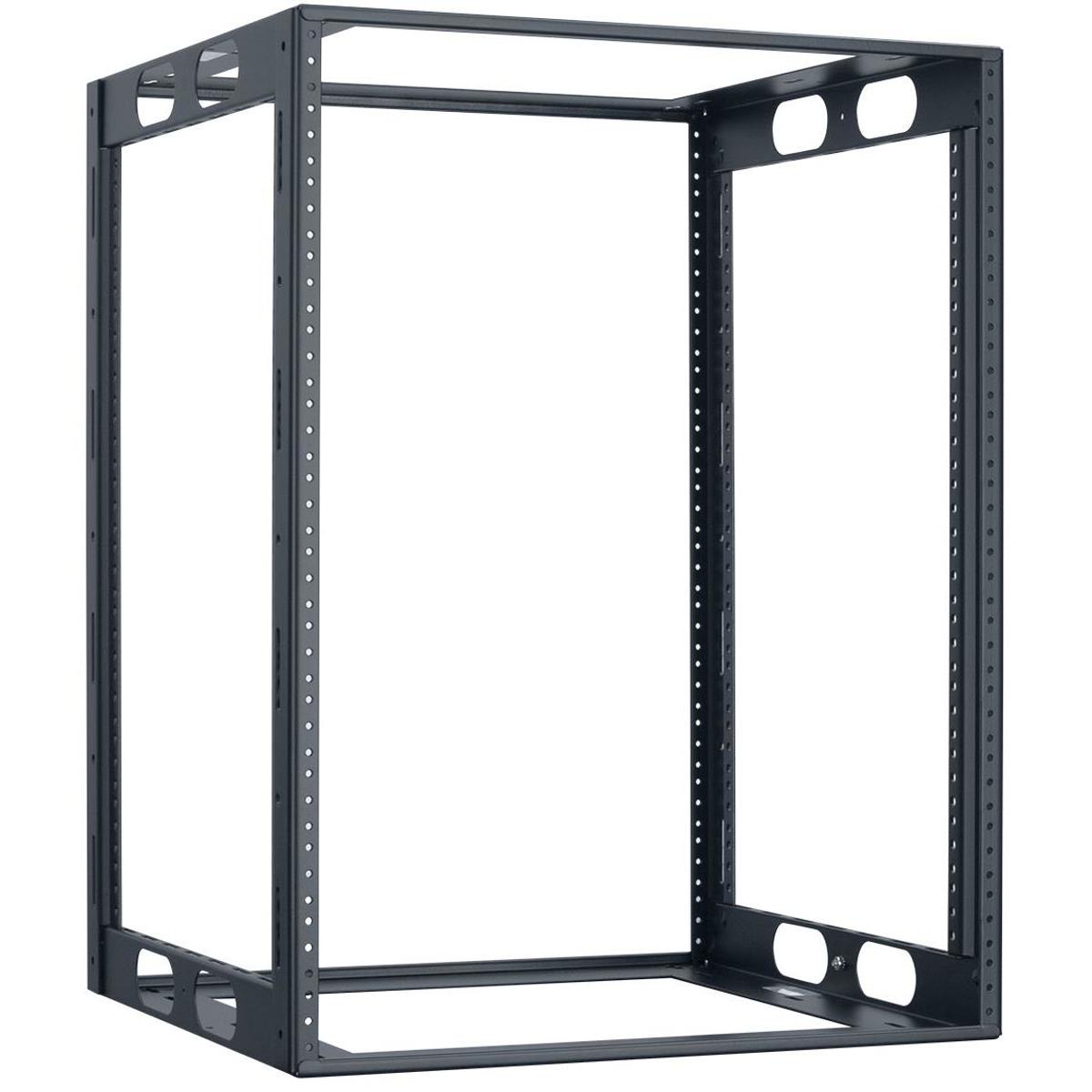 

Lowell Manufacturing LCR-1418 14U Credenza Rack, 18" Depth, Black