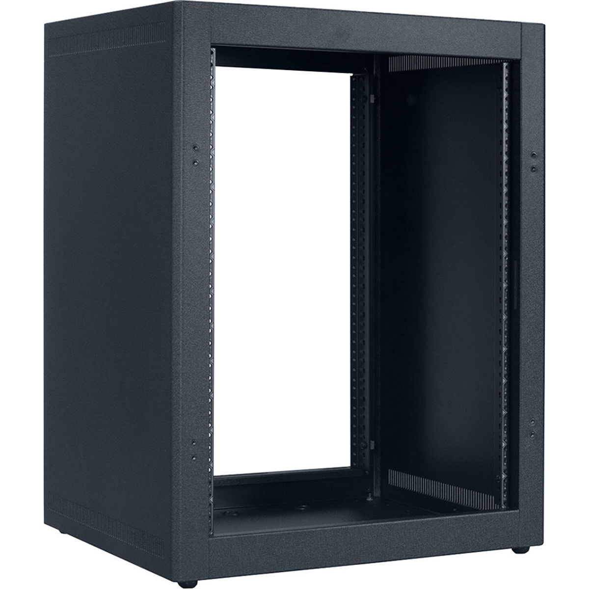 

Lowell Manufacturing LDTR-1418 14U Desktop Rack, 150 Lbs Capacity, Black