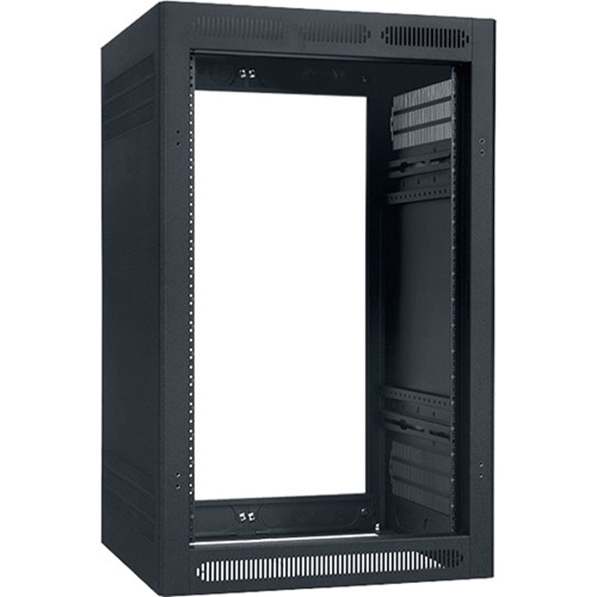 

Lowell Manufacturing LER-1822-LRD 18U 22" Depth Enclosed Rack without Rear Door