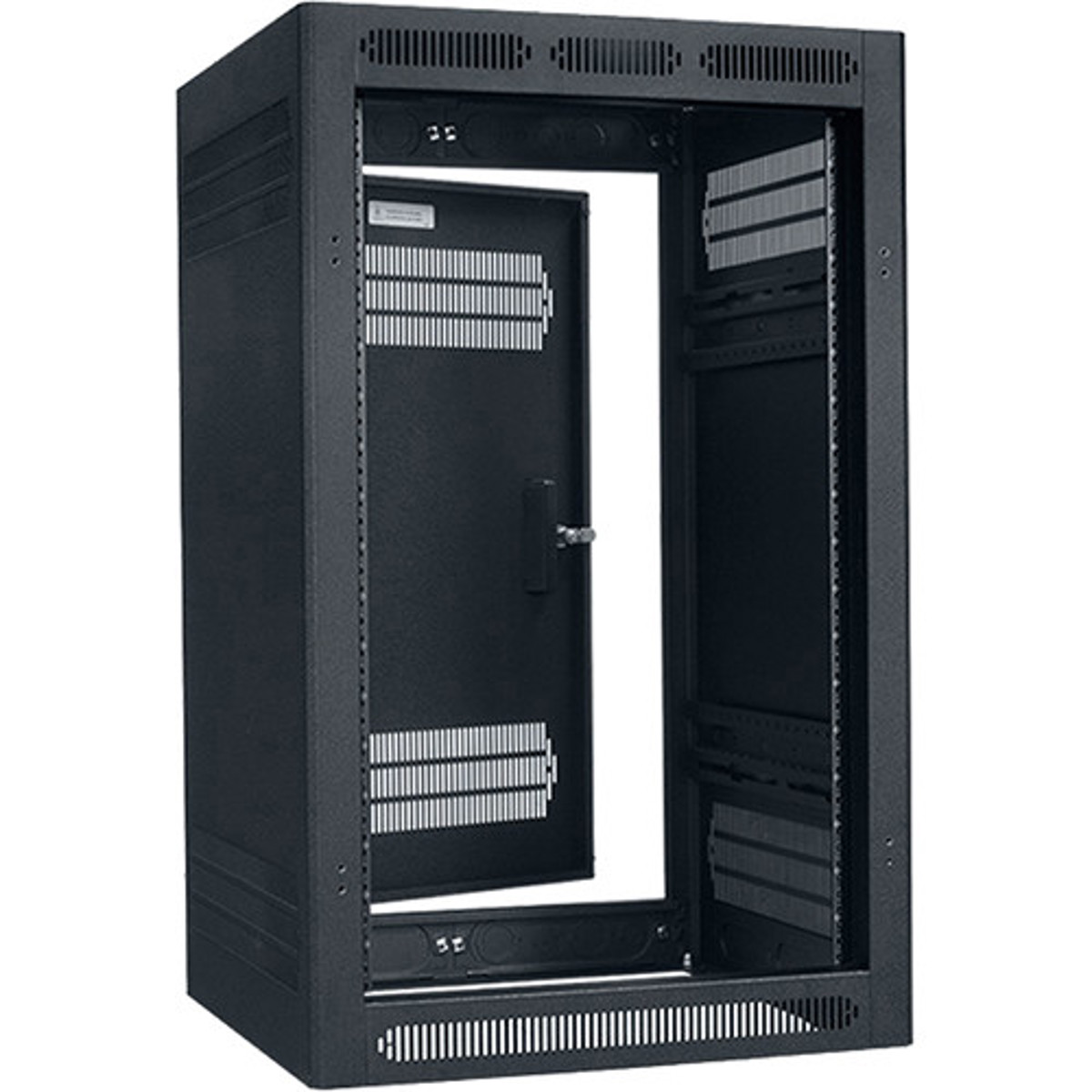 

Lowell Manufacturing LER-1827 18U 27" Depth Enclosed Rack with Rear Door