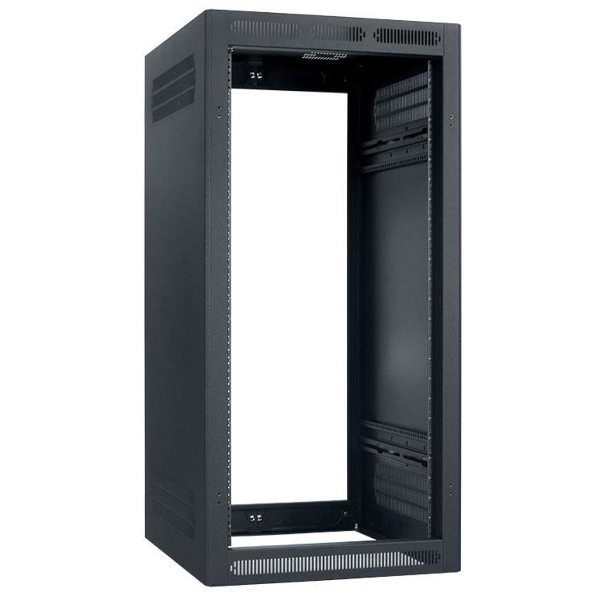 

Lowell Manufacturing LER-2422-LRD 24U 22" Depth Enclosed Rack without Rear Door