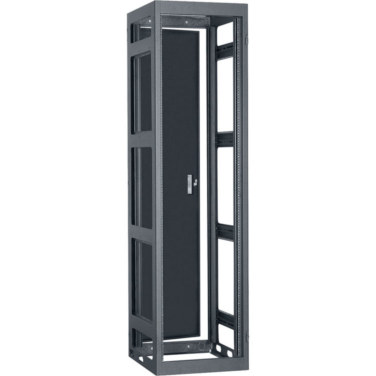 

Lowell Manufacturing LGNR 44U 36" Depth Narrow Gangable Rack with Rear Door