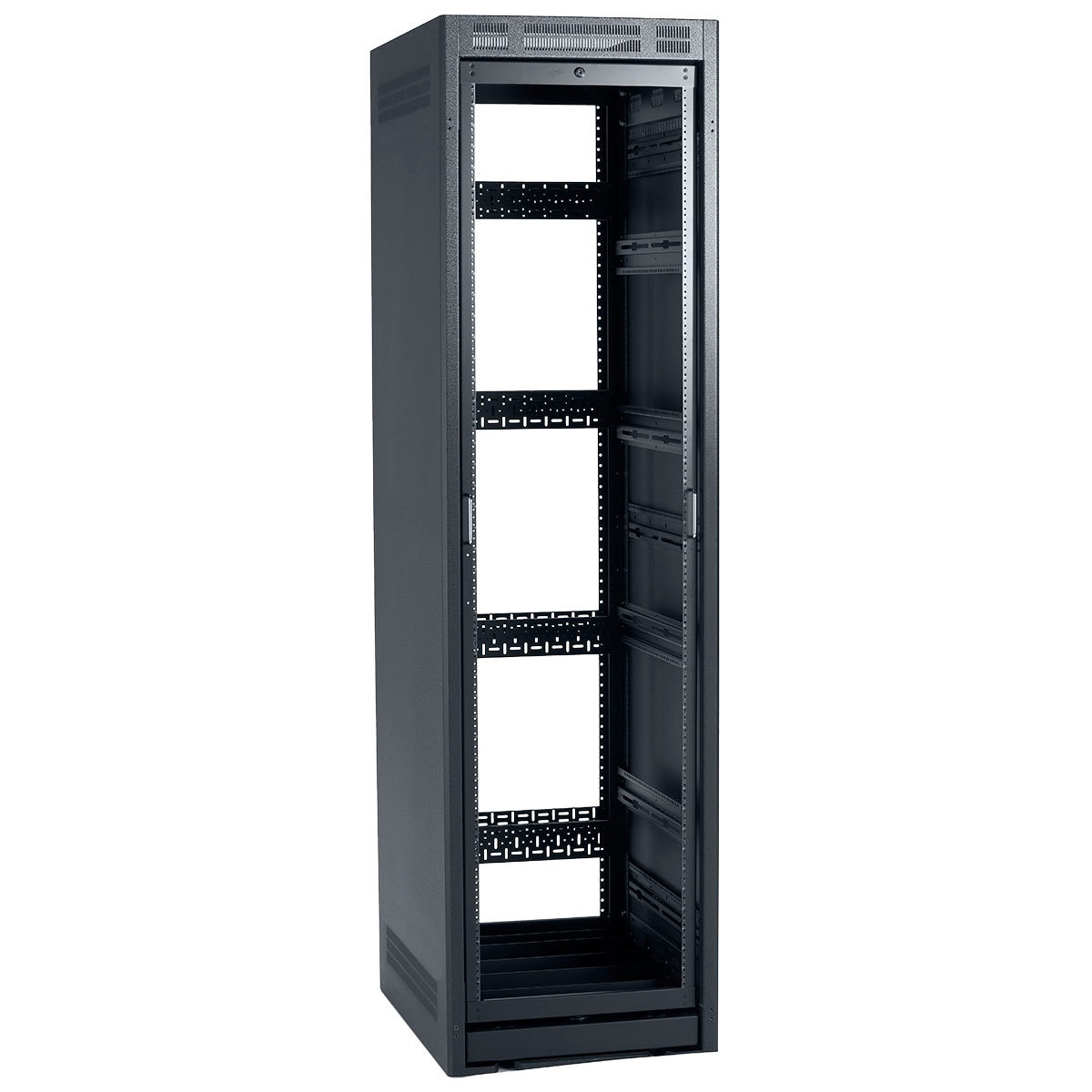 

Lowell Manufacturing LHR-4432 Rack-Rollout/Rotating System, 44U, 32" Depth,Black