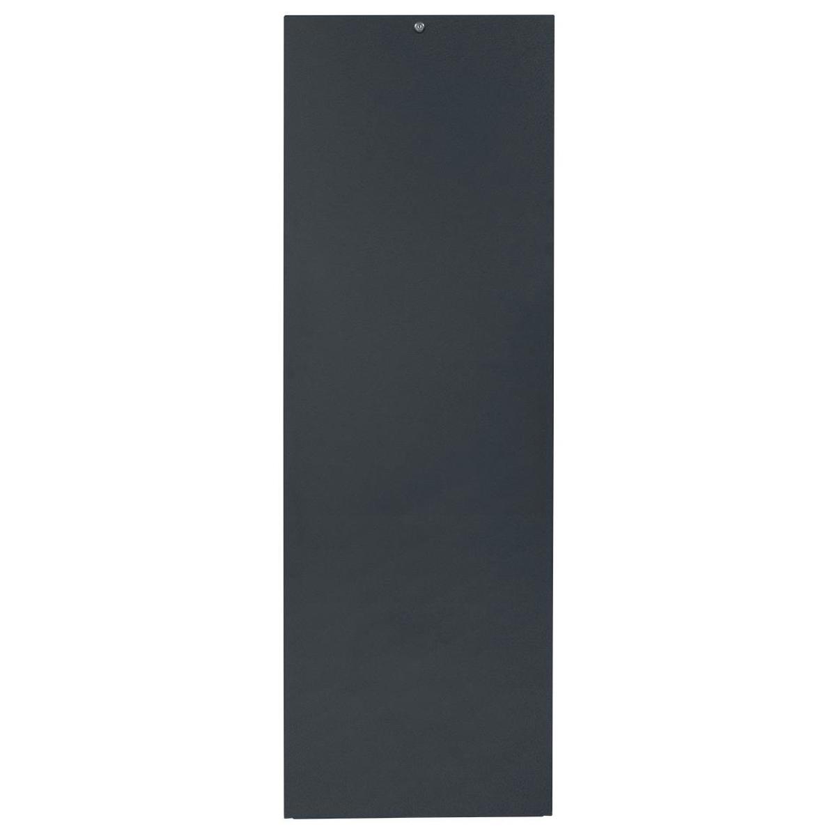 

Lowell Manufacturing LHR-RAC-24 Rear Access Cover, 24U, Locking/Solid, Black