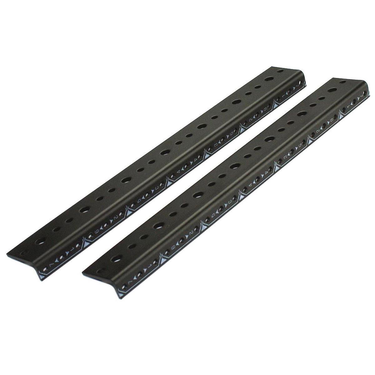 

Lowell Manufacturing LHR-RRT-44 44U Rear Mounting Rails for LHR Host Racks, Pair