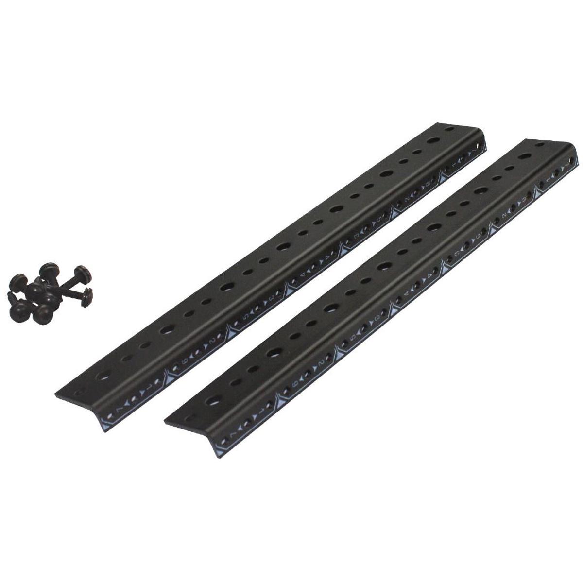 

Lowell Manufacturing LLR-RRT 21U ThinRails for LLR-1018-B Laminated Rack, Pair