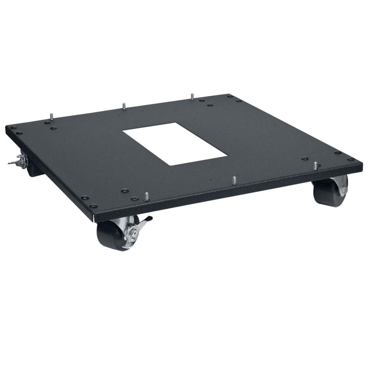 

Lowell Manufacturing LMSB-22FL Shallow Mobile Base, 3" Fine-Floor Casters, Black