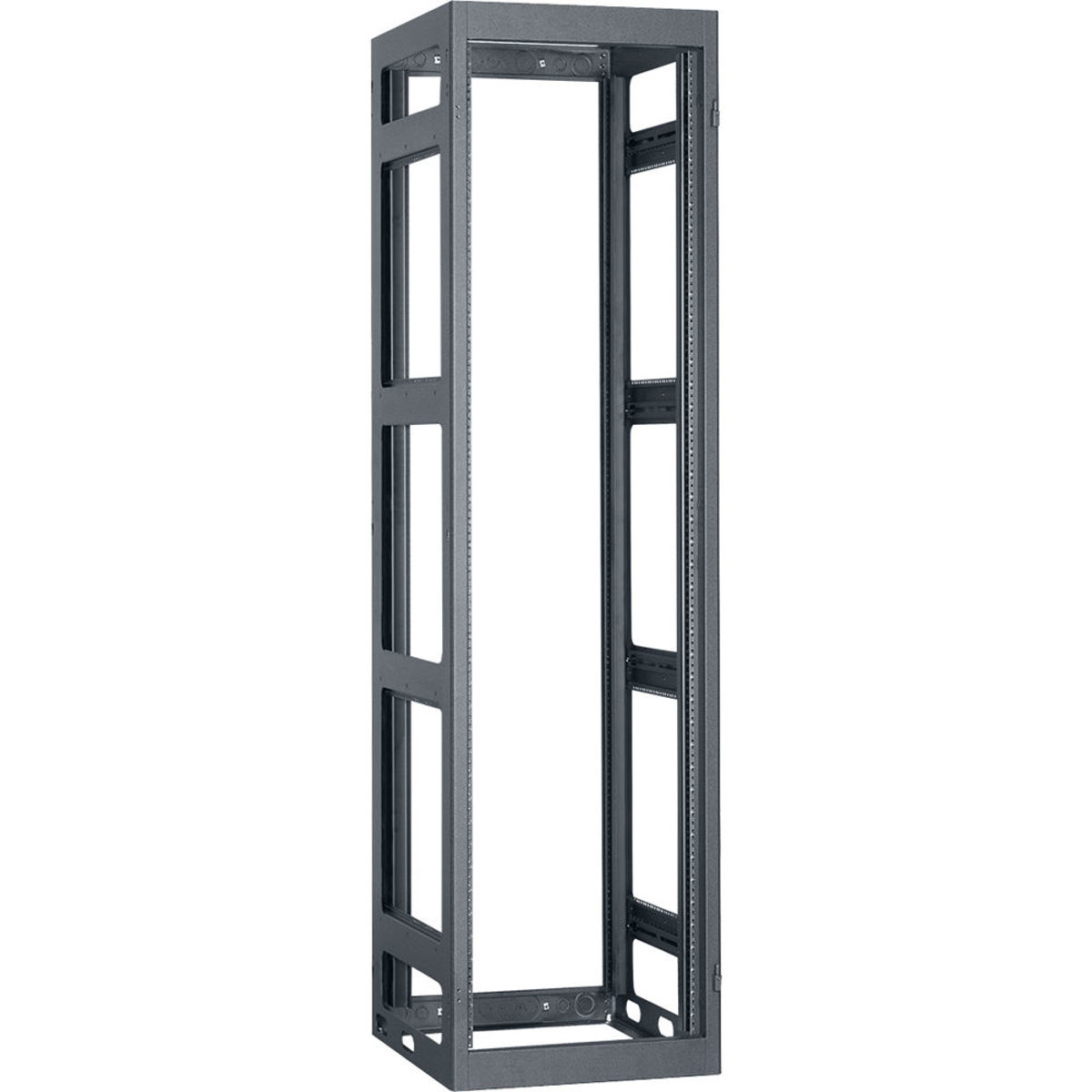 

Lowell Manufacturing LGNR 44U 36" Depth Narrow Gangable Rack without Rear Door