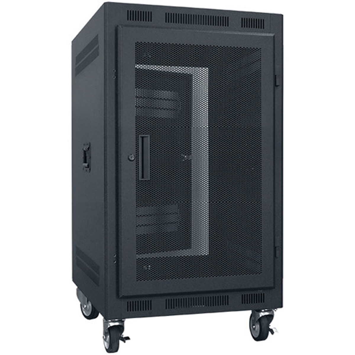 

Lowell Manufacturing LPR-1427FV 14U Rack Unit, Fully-Vented Door,27" Depth,Black