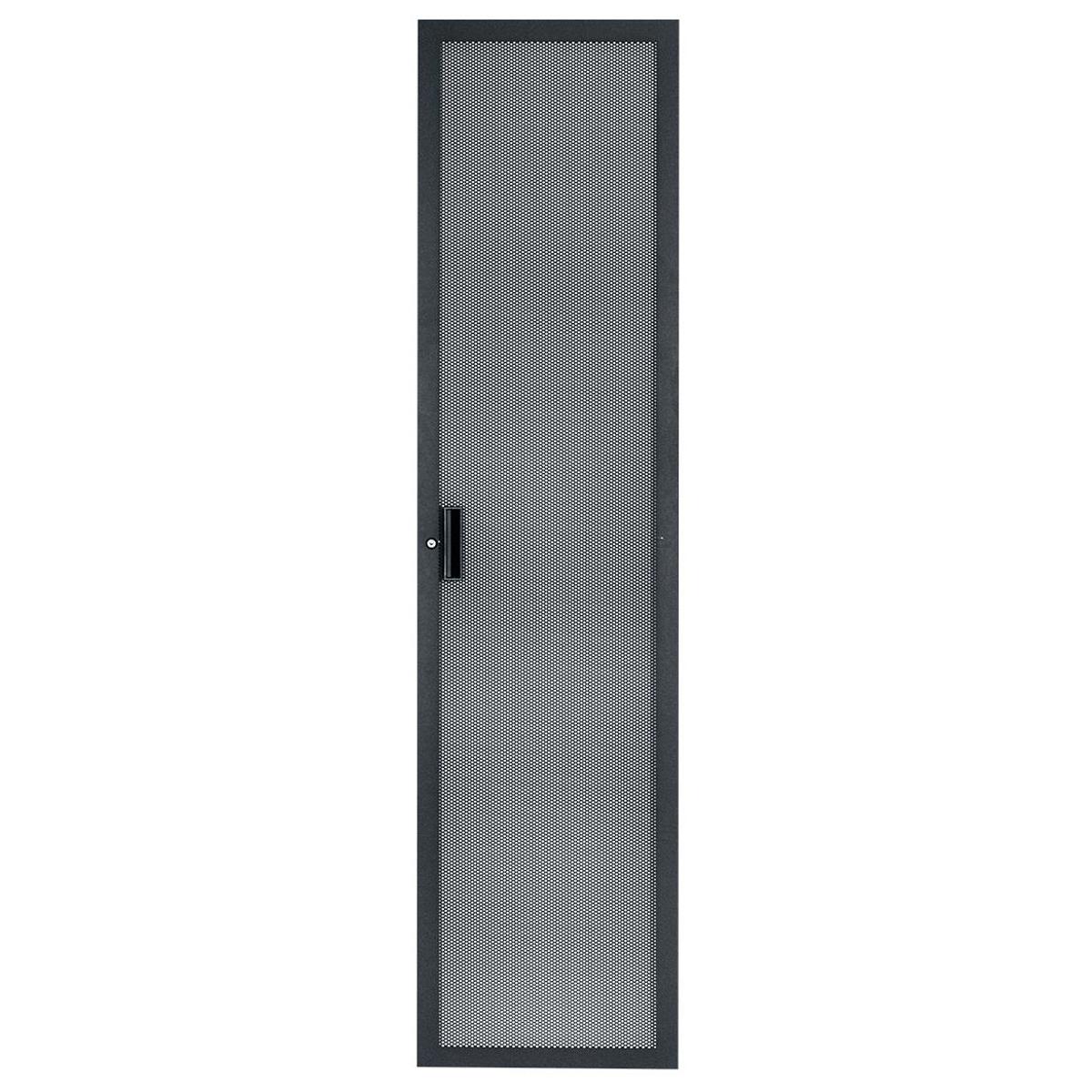 

Lowell Manufacturing LRD-35FV Fully-Vented Rear Door, 35U, Locking, Black