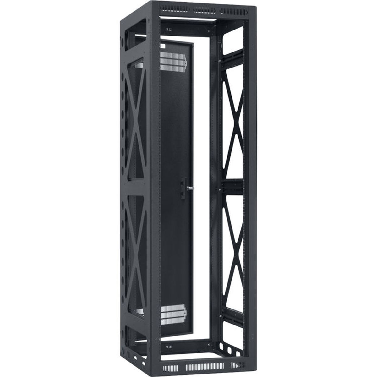 

Lowell Manufacturing LSGR-4032 40U Seismic Gangable Rack, 32" Deep, Black