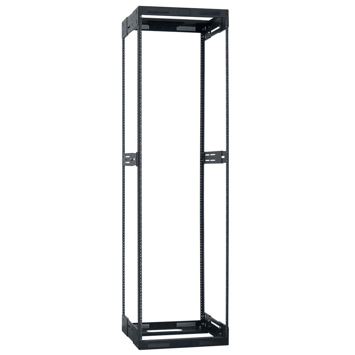 

Lowell Manufacturing LVR38-1421 38U Slim Rack, Variable Depth,14"-21" Deep,Black