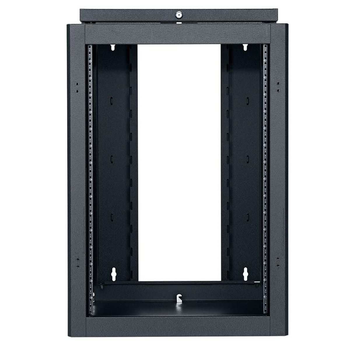 Image of Lowell Manufacturing LWSR-1622 16U Wall Swing-Open Rack