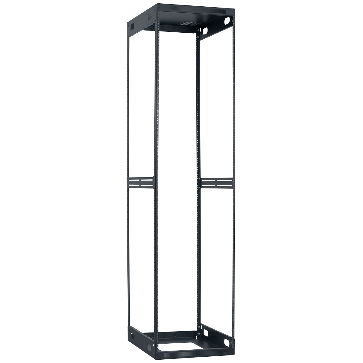 

Lowell Manufacturing LXR-4426 44U Slim Knockdown Rack, 26" Depth