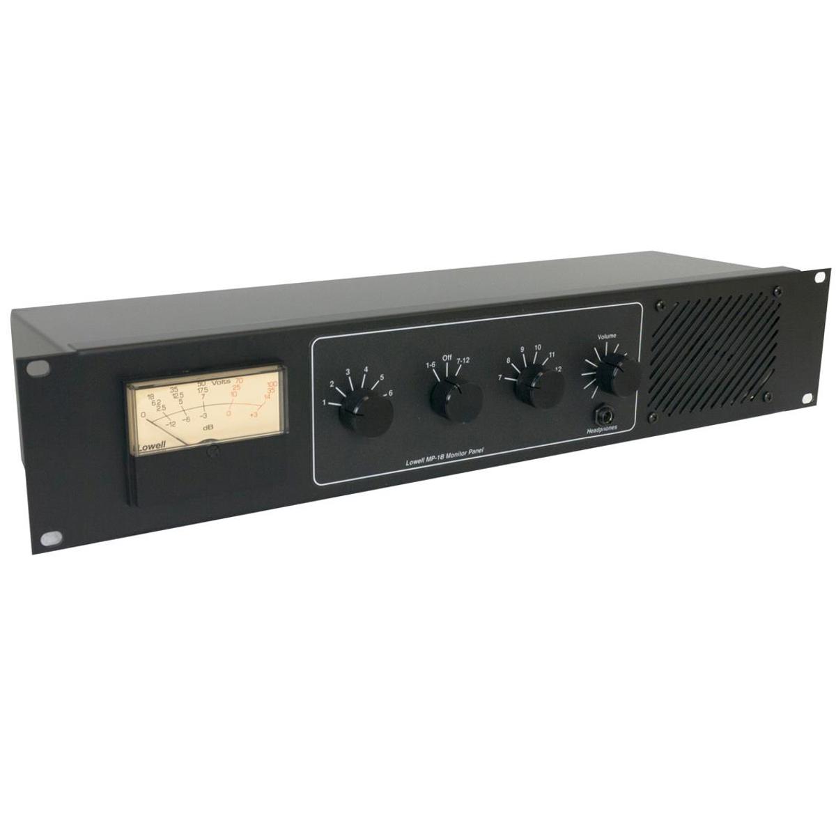 

Lowell Manufacturing MP-1B 2U 12-Channel Passive Monitor Panel