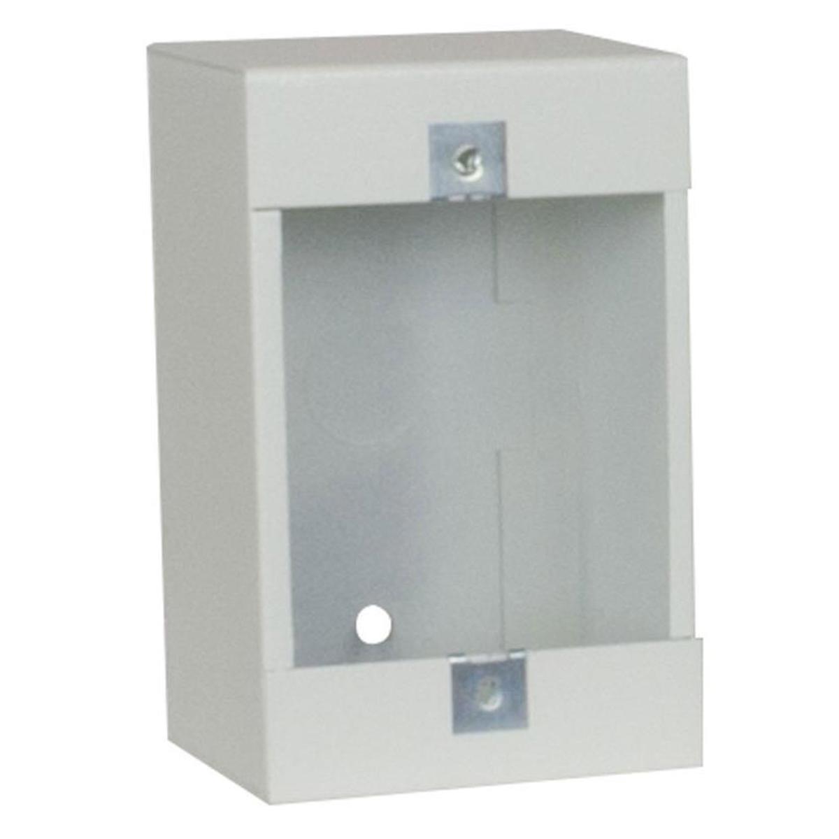 

Lowell Manufacturing P1X-3 Steel Surface-Mount Wall Box for 3-Gang Device, White