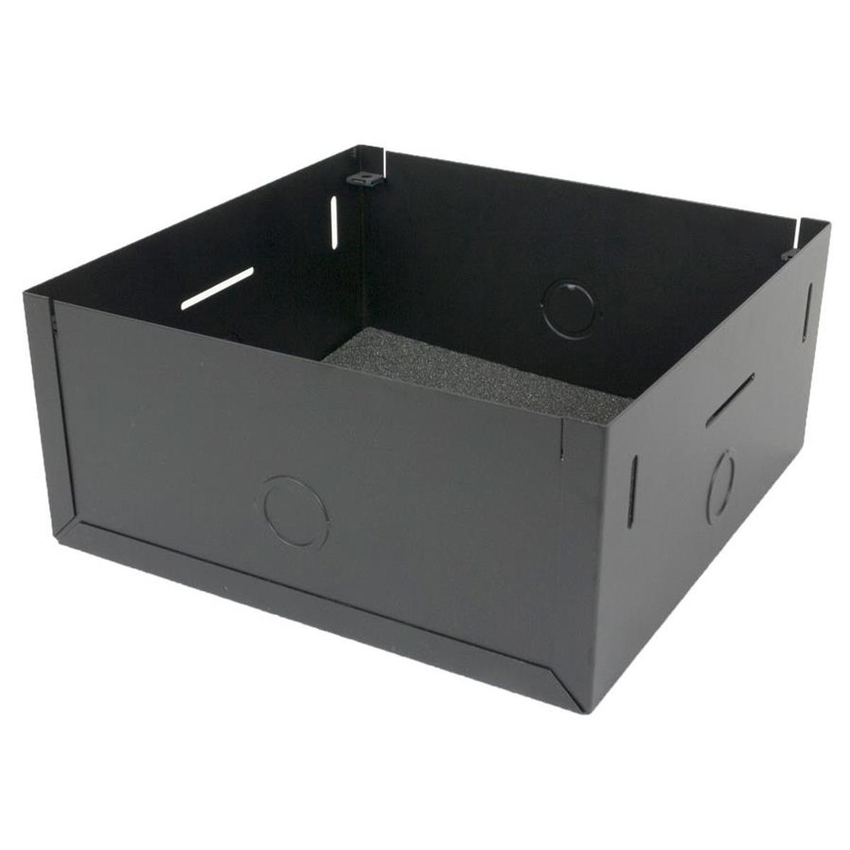 

Lowell Manufacturing P875X-4 Recessed Backbox for 8" Speaker, 8.81" Square x 4"D