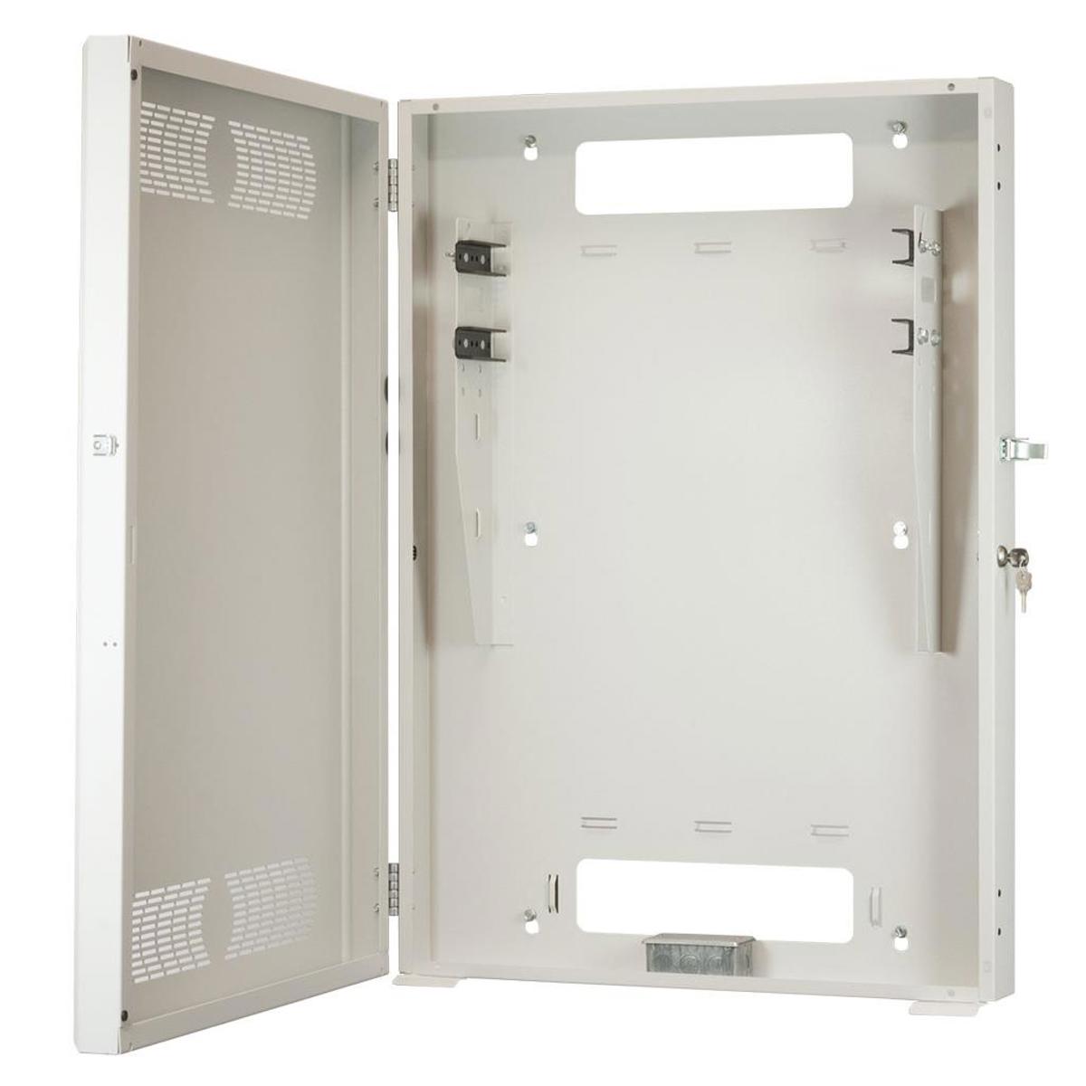 

Lowell Manufacturing RCC-2236 Remote Consolidation Cabinet, 2U + 2U, 30"D, Gray