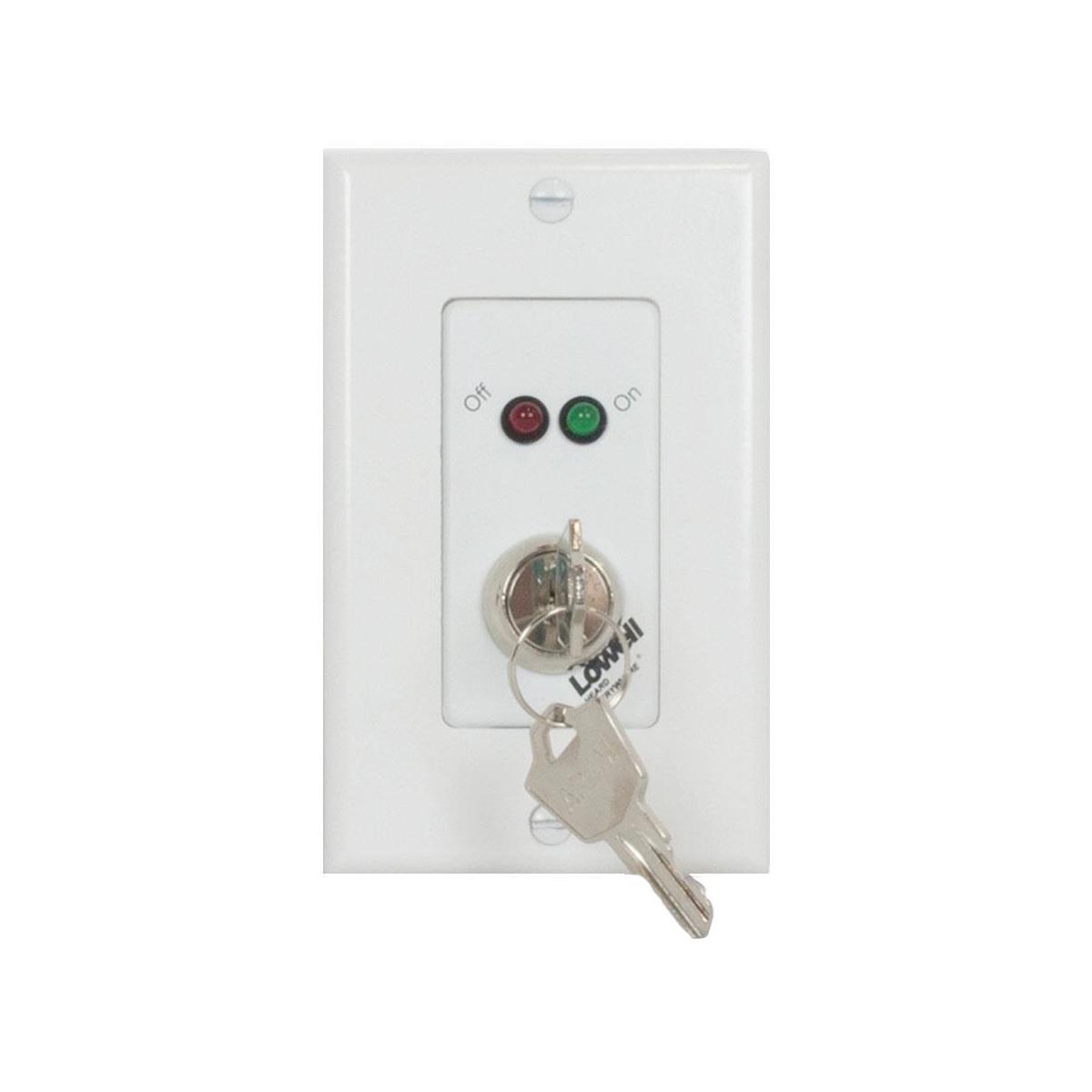Image of Lowell Manufacturing RPSW2-MKP SPST Key-Switch
