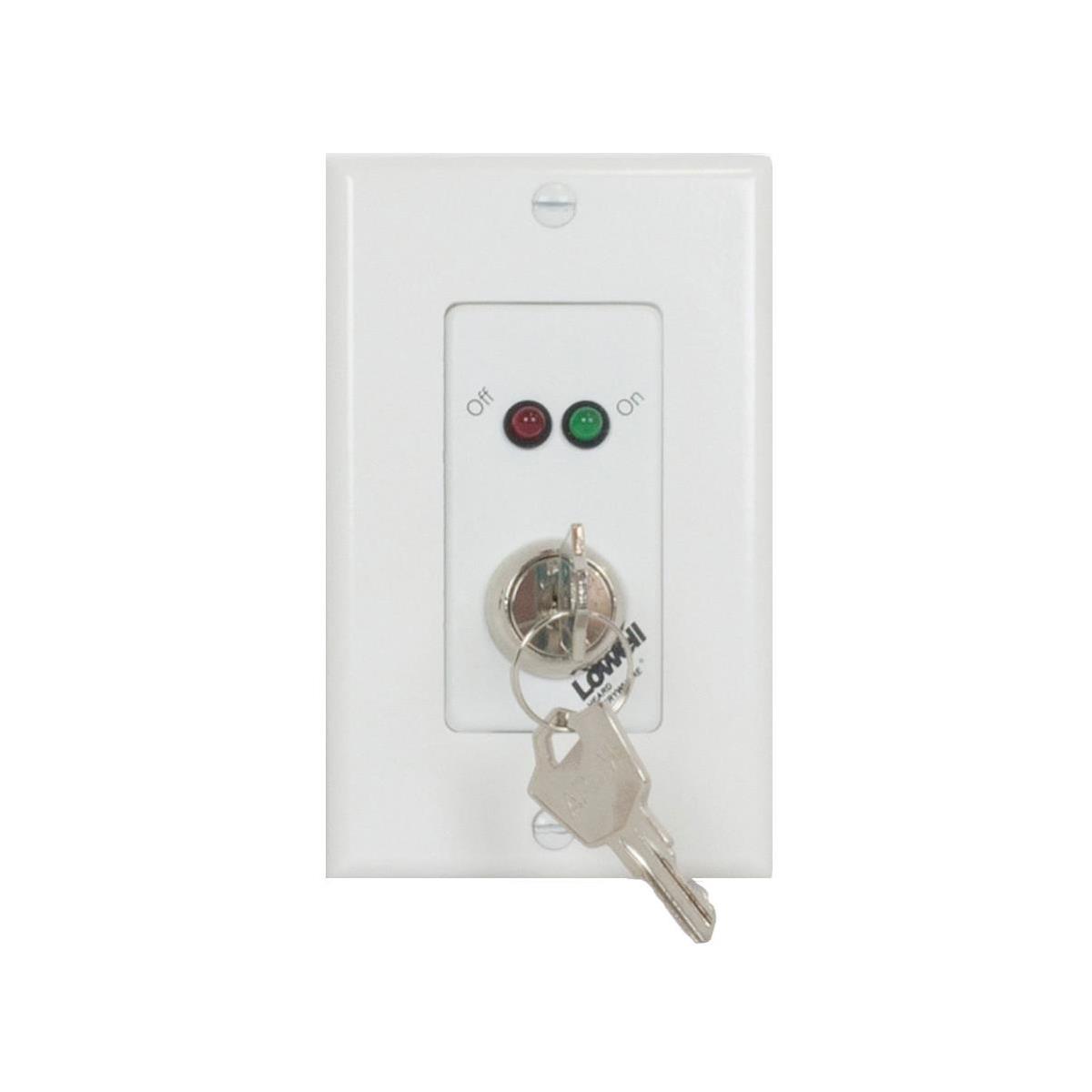 Image of Lowell Manufacturing RPSW2-MKP-RJ SPST Key-Switch