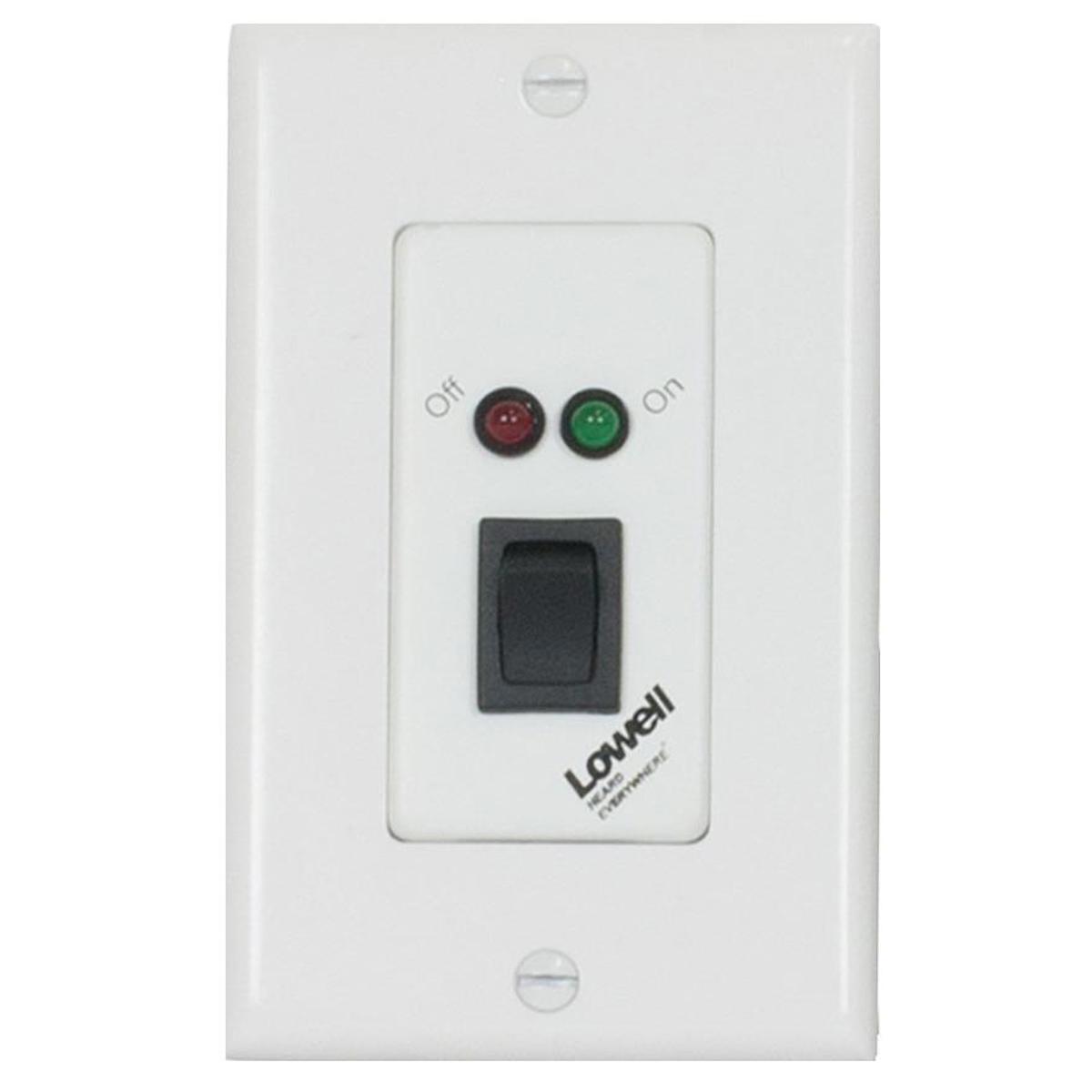 

Lowell Manufacturing RPSW2-MP-RJ SPST Rocker Switch, RJ45, Momentary,2 LED,White