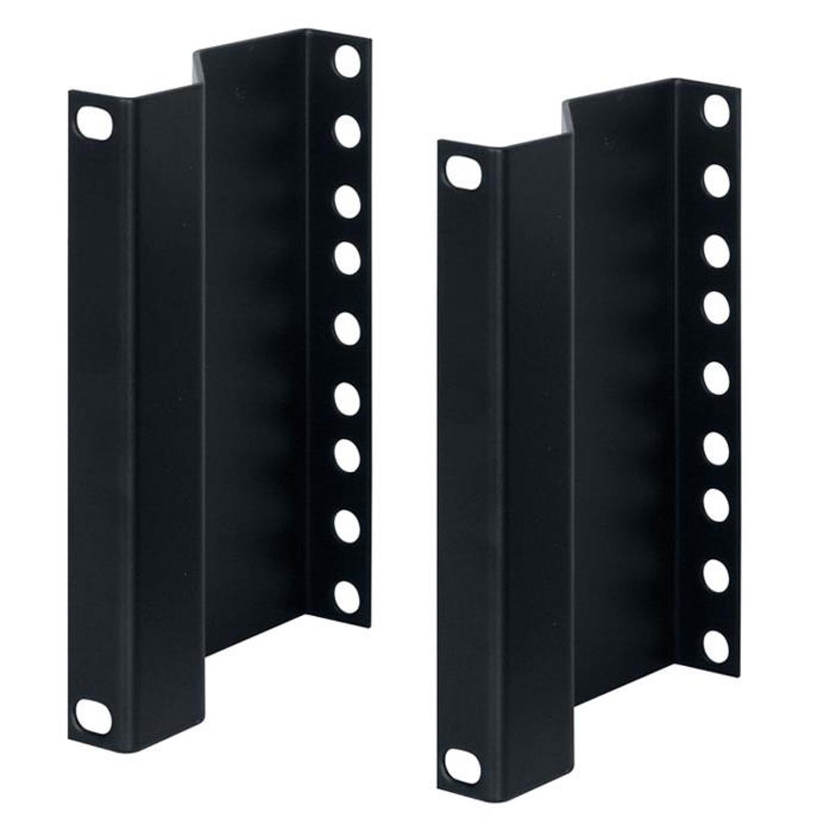 

Lowell Manufacturing RRB-3 3U Rack Recessing Brackets, Pair, Black