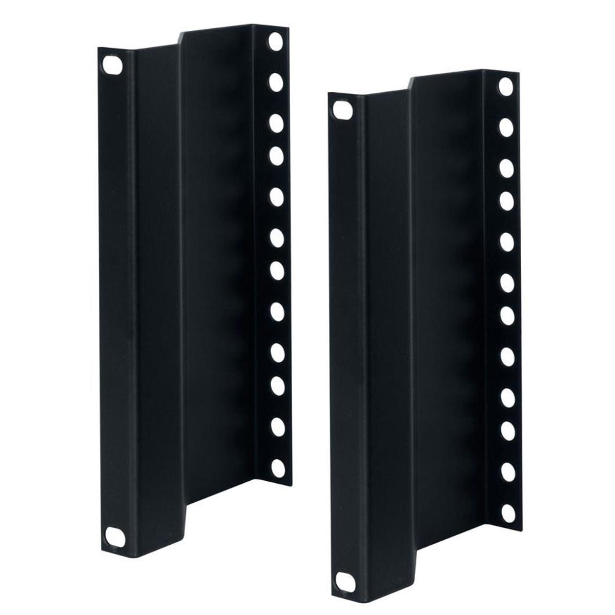 

Lowell Manufacturing RRB-4 4U Rack Recessing Brackets, Pair, Black